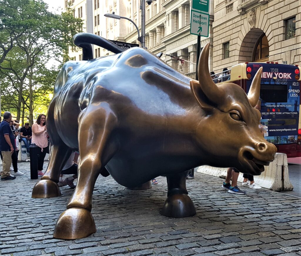 Il Toro di Wall Street da vedere a New York