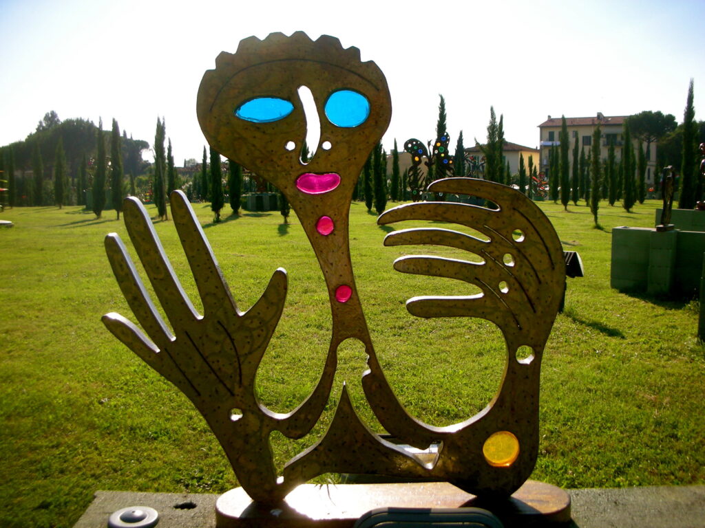 Opera presente nel Parco d'Arte Pazzagli di Firenze