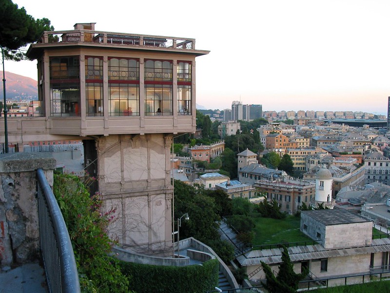 Belvedere spianata castelletto a Genova