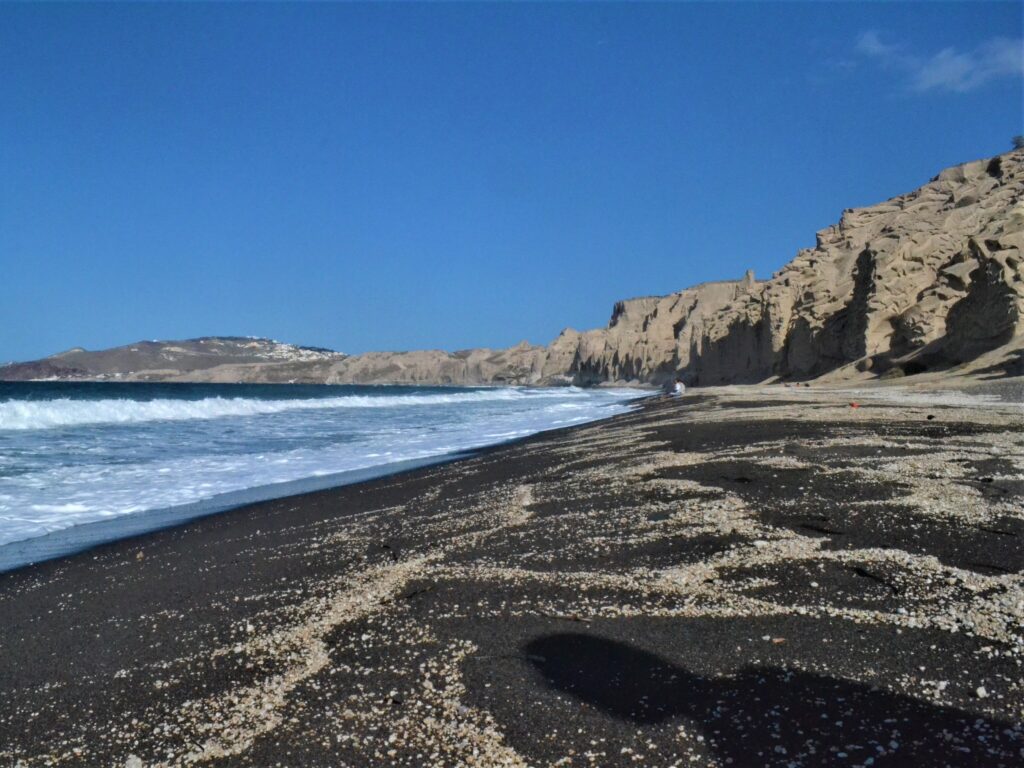 La spiaggia di Vourvoúlos