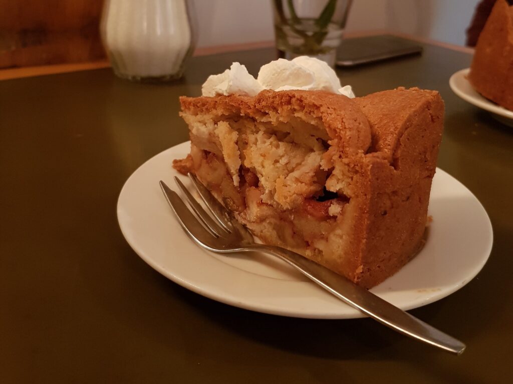 La torta di mele del Winkel Cafè di Amsterdam