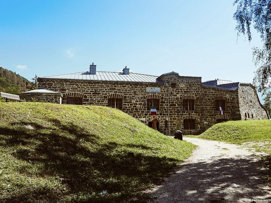 Il Forte delle Benne, nei dintorni di Levico Terme