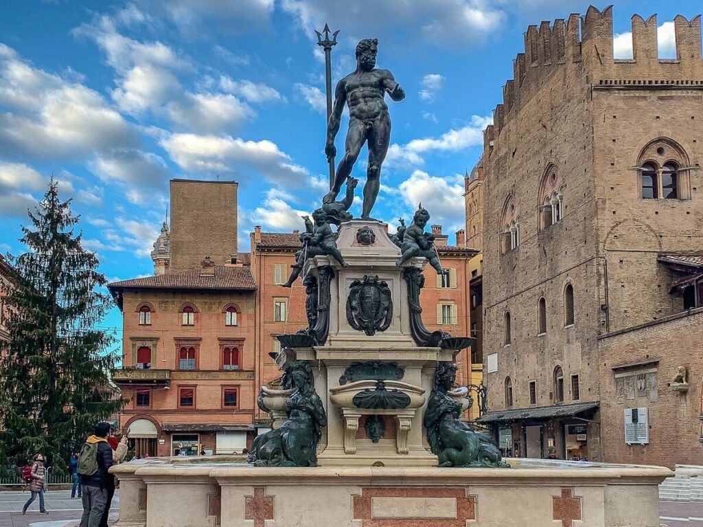 La fontana del Nettuno di Bologna