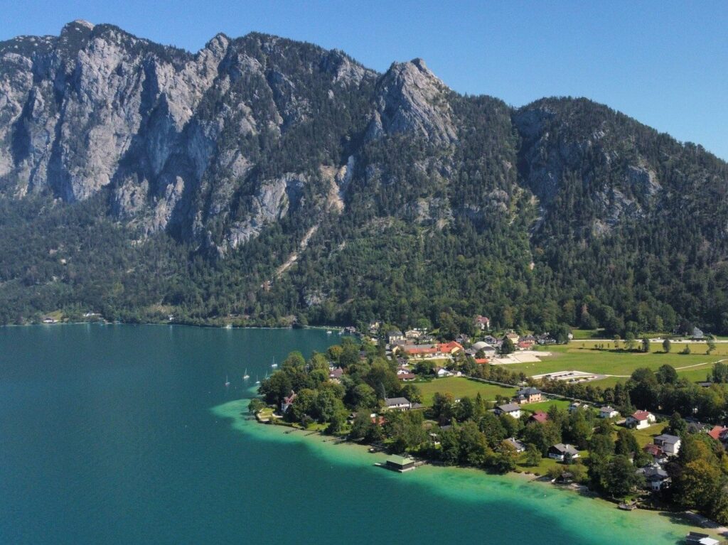 Panorama del lago Achensee: i laghi del tirolo