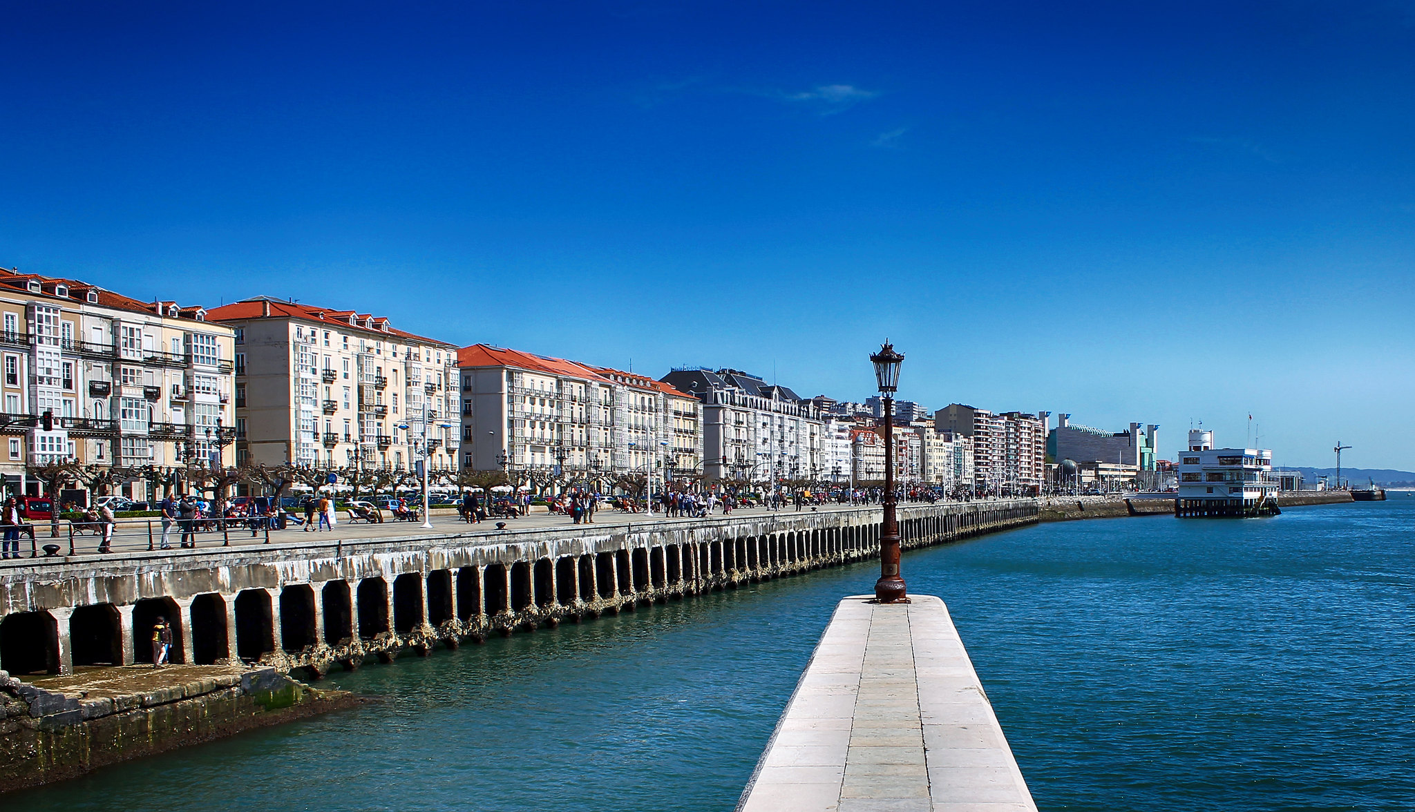 Panorama della città di Santander