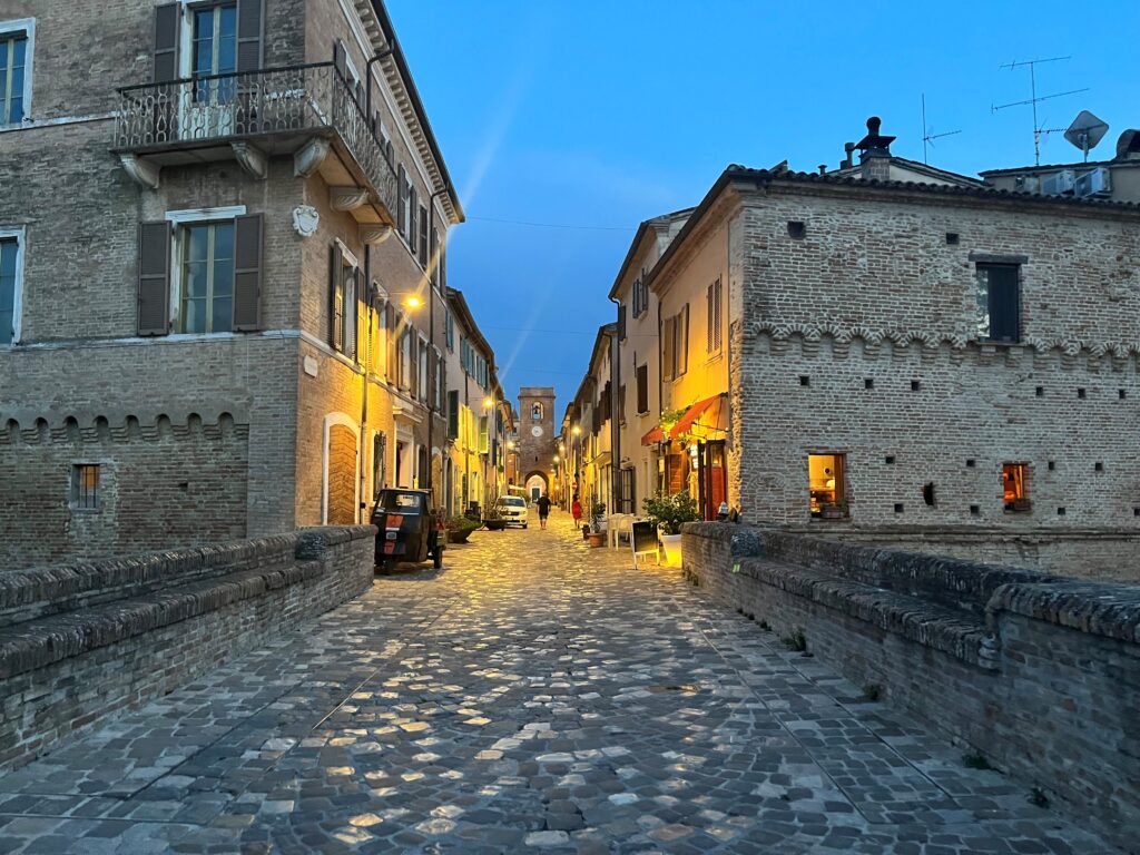 via XX settembre a San Giovanni in Marignano