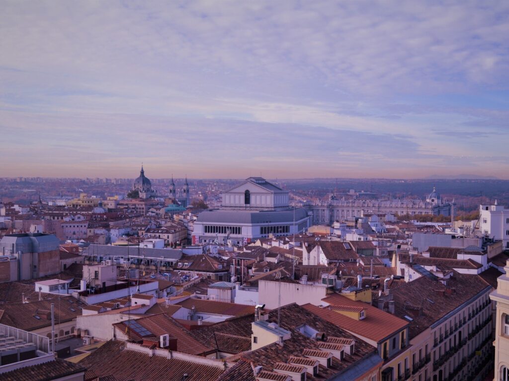 Panorama di Madrid cosa vedere gratis