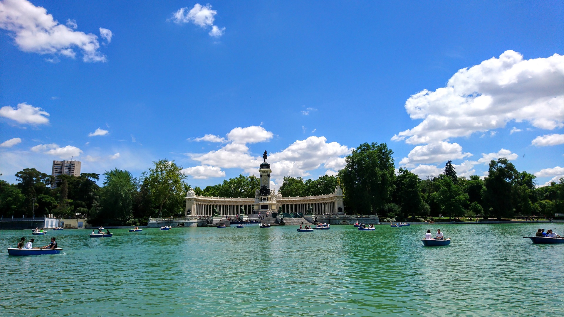 Parco el Retiro di Madrid