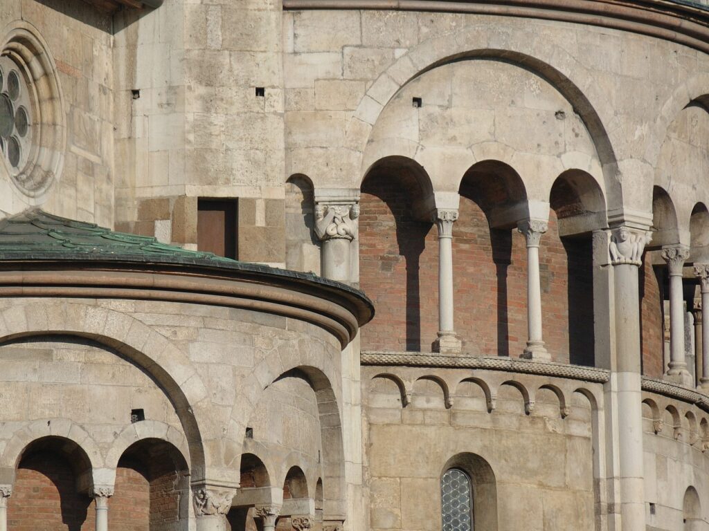Particolare del Duomo di Modena