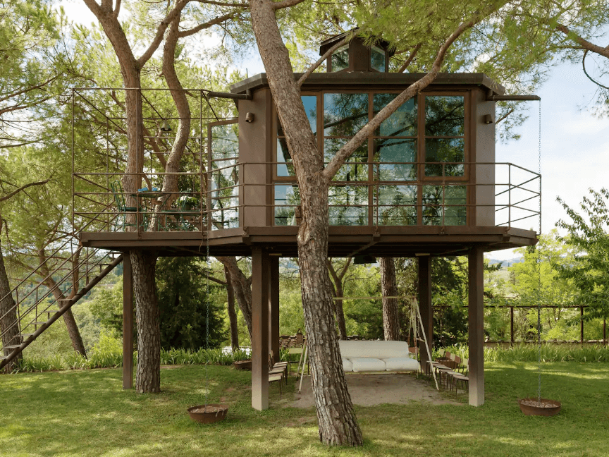 Casa Barthel (Firenze) tra le case sullìalbero più belle d'Italia. Foto di Airbnb