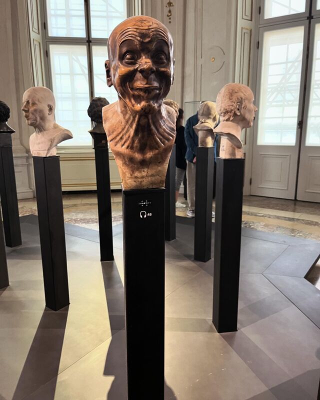 Le ‘Teste di carattere’ sono una delle attrazioni che abbiamo ammirato al museo Belvedere di Vienna. Realizzate dallo scultore Franz Xaver Messerschmidt nel 1700! Opere all’avanguardia per l’epoca che con le loro smorfie diventano irresistibili da ammirare.
#arte #arts #belvedere #museum #museumlover #sculture #sculpture #vienna #wien